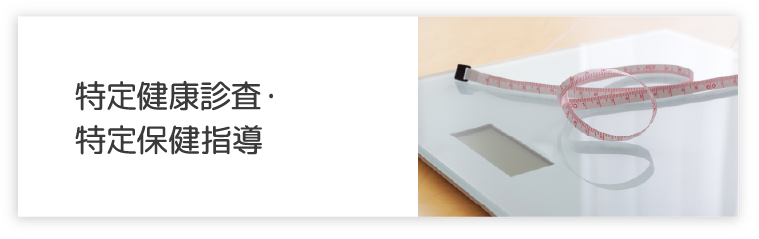 特定健診・特定保健指導